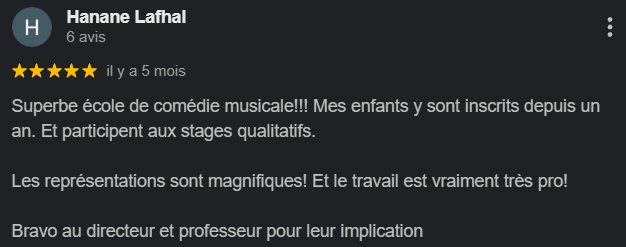 Avis de parent - capture d'écran 1